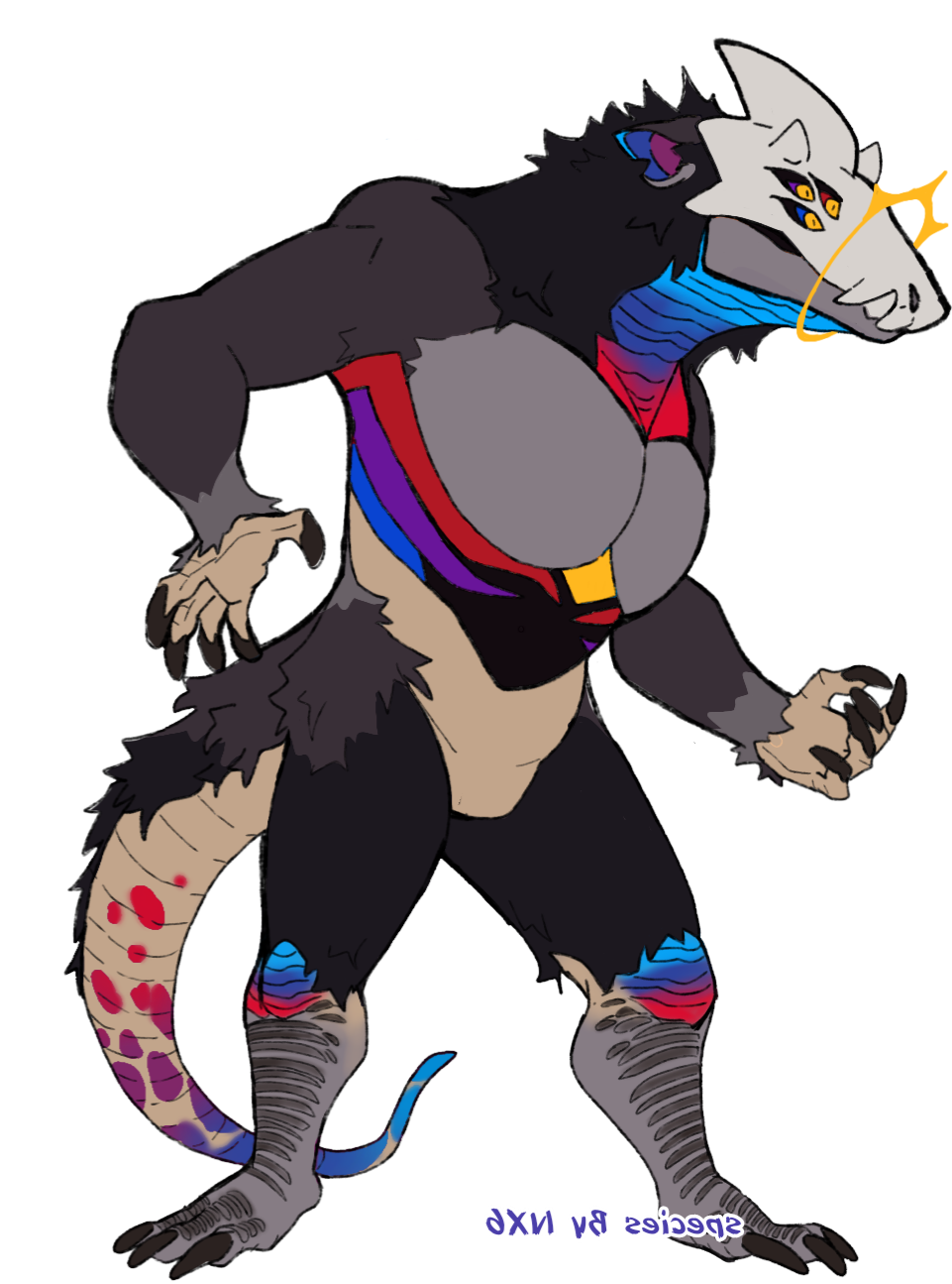 Art & CrocOC by TheXeskay