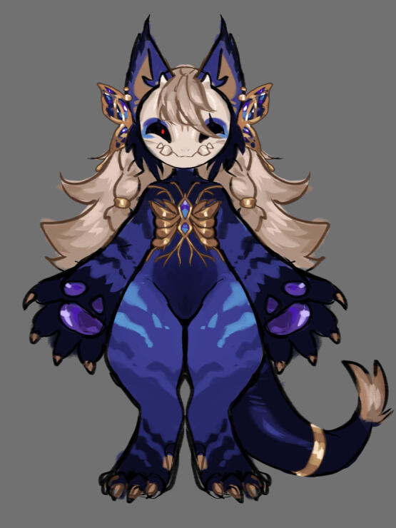 Art & CrocOC by Lu_seabun